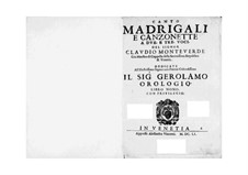Book 9 (für zwei und drei Stimmen), SV 168–178: Book 9 (für zwei und drei Stimmen) by Claudio Monteverdi