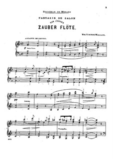 Fantasie über Thema aus 'Die Zauberflöte' von Mozart: Fantasie über Thema aus 'Die Zauberflöte' von Mozart by William Vincent Wallace