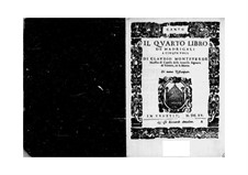 Heft 4 (für fünf Stimmen), SV 75–93: Stimmen by Claudio Monteverdi