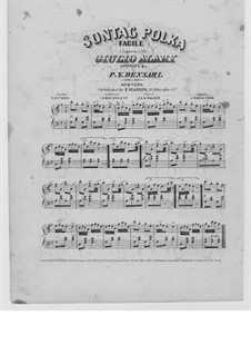 Sontag Polka: Arrangement by P. Y. Densari by Giulio Alary