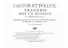 Vollständiger Oper: Vollpartitur by Jean-Philippe Rameau