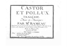 Vollständiger Oper: Vollpartitur by Jean-Philippe Rameau