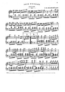 Puck Wudjie's Galop: Puck Wudjie's Galop by F. B. Helmsmüller