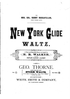 The New York Glide: The New York Glide by George Thorne