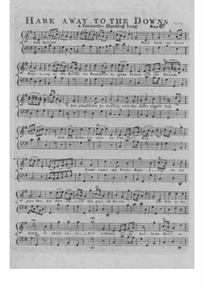 Hark Away to the Downs: Hark Away to the Downs by Unknown (works before 1850)