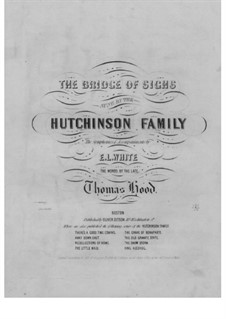 The Bridge of Sighs: The Bridge of Sighs by Hutchinson Family Singers