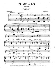 The Bird at Sea, for Voice and Piano: The Bird at Sea, for Voice and Piano by Benjamin Owen