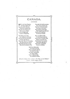 Canada Our Homeland. National Song for Voices and Piano: Canada Our Homeland. National Song for Voices and Piano by Lonnie Rees