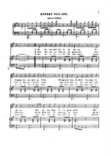 Honest Old Abe: Honest Old Abe by Unknown (works before 1850)