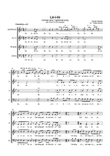 Lir-ilir: Arranged for SATB Acapella, Op.1 by Sunan Kalijaga
