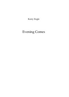 Miracle Child: Evening Comes by Kerry Engle