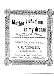 Mother Kissed Me in My Dream: Mother Kissed Me in My Dream by John Rogers Thomas