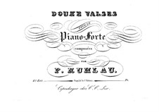 Zwölf Walzer: Zwölf Walzer by Friedrich Kuhlau