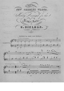 New Orleans Waltz: Für Klavier by Unknown (works before 1850)