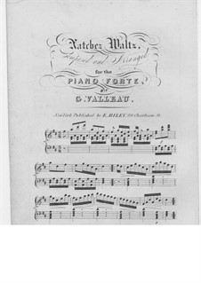 Natchez Waltz: Natchez Waltz by G. Valleau