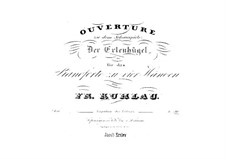Elverhøj (Der Elfenhügel). Ouvertüre, Op.100: Für Klavier, vierhändig by Friedrich Kuhlau