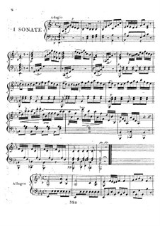 Grosse Sonate für Violine (oder Cello) und Harfe (oder Klavier), Op.5 No.1: Version für Violine und Klavier by Bernhard Romberg