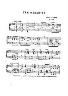 Tan O'shanter, Op.18: Tan O'shanter by George William Warren
