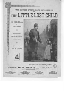 The Little Lost Child: The Little Lost Child by Joseph W. Stern