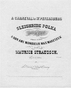 Sleighride Polka: Sleighride Polka by Moritz Strakosch
