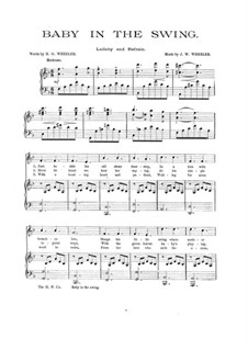 Baby in the Swing: Baby in the Swing by James W. Wheeler