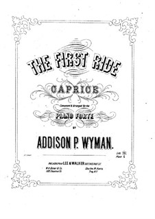 The First Ride: The First Ride by Addison Wyman