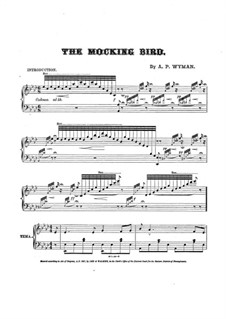 The Mocking Bird: The Mocking Bird by Addison Wyman