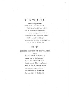 Violets: Violets by Ellen Riley Wright
