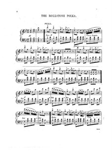 Rollstone Polka for Piano: Rollstone Polka for Piano by Andrew Whitney