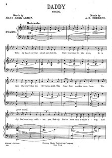Daddy: In As-Dur by Arthur Henry Behrend