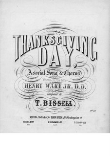 Thanksgiving Day: Thanksgiving Day by Thomas Bissell