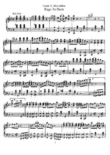 Rags to Burn: Rags to Burn by Frank X. McFadden