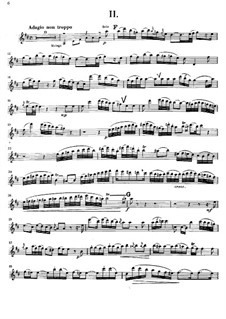 Konzert für Flöte und Orchester Nr.1 in G-Dur, K.313: Teil II – Solo Stimme by Wolfgang Amadeus Mozart