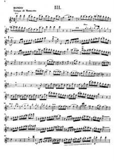 Konzert für Flöte und Orchester Nr.1 in G-Dur, K.313: Teil III – Solo Stimme by Wolfgang Amadeus Mozart