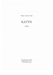 Katyn: Stimmen by Nancy Van de Vate