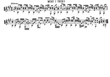 Must I Then: Für Gitarre by Unknown (works before 1850)