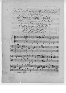 Salem Light Infantry's, for Piano: Salem Light Infantry's, for Piano by J. A. Keller