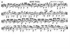 Kitty Polka: Für Gitarre by Unknown (works before 1850)