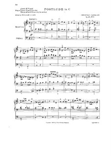 Postlude in C-Dur, Op.28 No.8: Postlude in C-Dur by Christian Cappelen