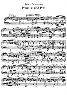 Das Paradies und die Peri, Op.50: Akte I-II by Robert Schumann