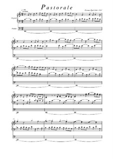 Pastorale in C-Dur: Für Orgel by Domenico Zipoli