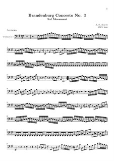 Teil III: Cellostimme II by Johann Sebastian Bach