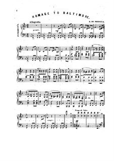 Homage to Baltimore: Homage to Baltimore by E. de Merolla