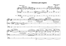 Scherzo in D-Dur: Für Orgel (high quality sheet music) by Filippo Capocci