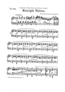 Moonlight Waltzes, Op.11 No.2: Moonlight Waltzes by W. E. MacClymont