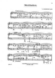 Meditation, Op.90: Meditation by C. S. Morrison