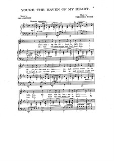 You're the Haven of My Heart: You're the Haven of My Heart by Theodore F. Morse
