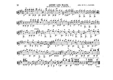 Künstlerleben, Op.316: Für Gitarre by Johann Strauss (Sohn)