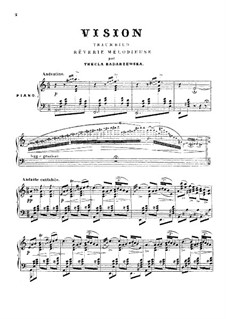 Traumbild: Für Klavier by Tekla Bądarzewska-Baranowska