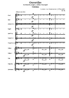 Ouvertüre Coriolan, Op.62: Partitur by Ludwig van Beethoven